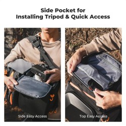 K&F Concept 25L Camera Backpack Star Wander03 (Black)-  KF13.180